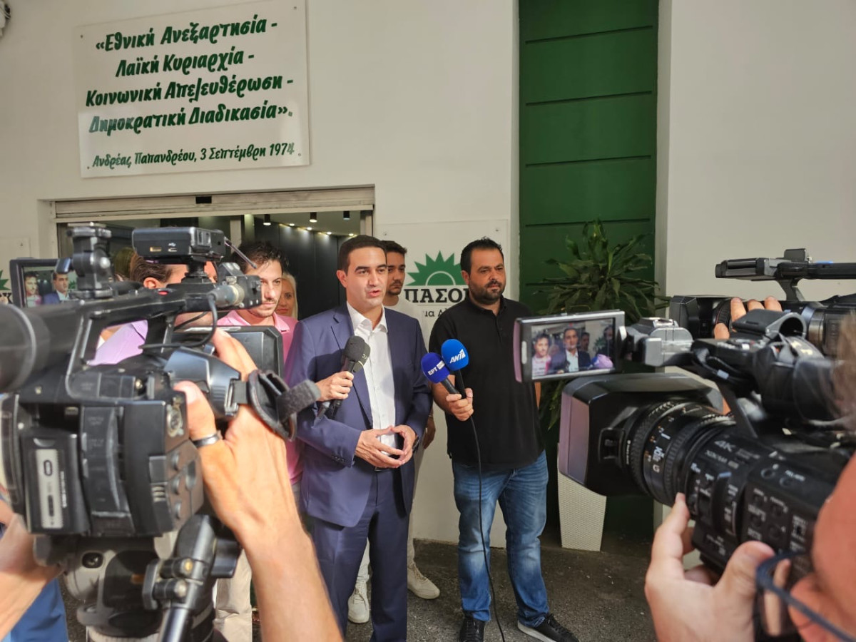 ΠΑΣΟΚ: 14.000 υπογραφές συγκέντρωσε ο Κατρίνης για την υποψηφιότητά του