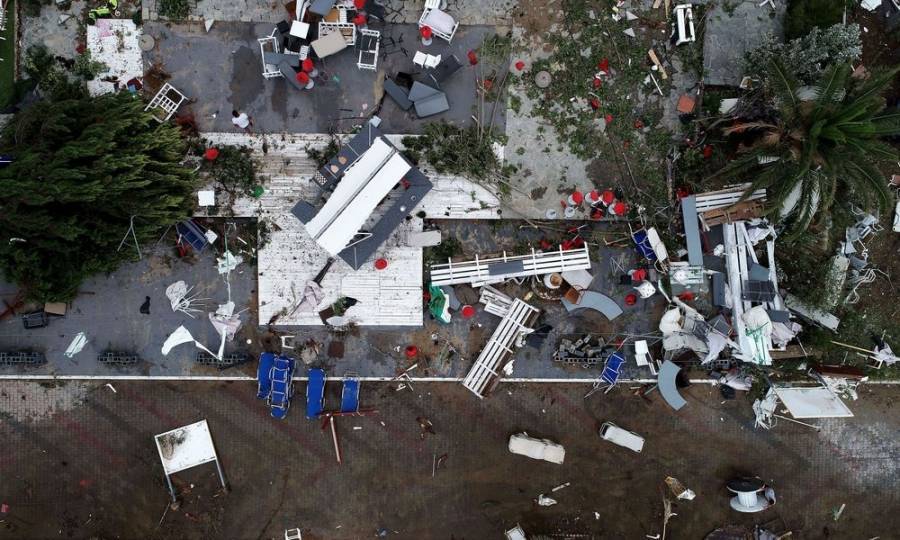 Φονική καταιγίδα στη Χαλκιδική: Ολοκληρώθηκε η πρώτη φάση καταγραφής ζημιών