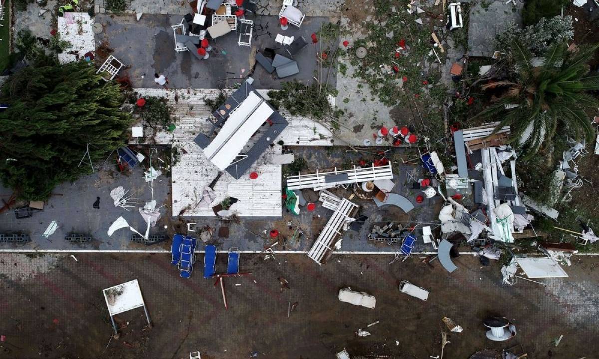 Φονική καταιγίδα στη Χαλκιδική: Ολοκληρώθηκε η πρώτη φάση καταγραφής ζημιών