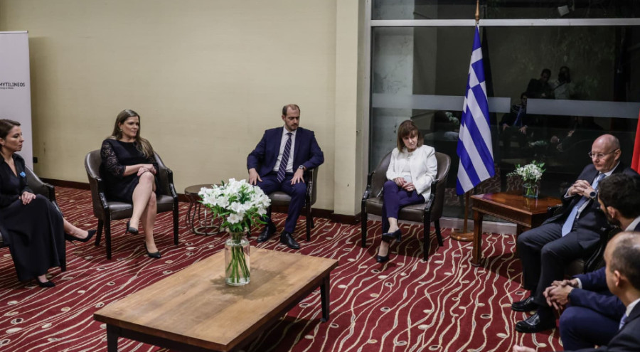 Mytilineos: Συνάντηση Σακελλαροπούλου με εκπροσώπους της εταιρείας στη Χιλή