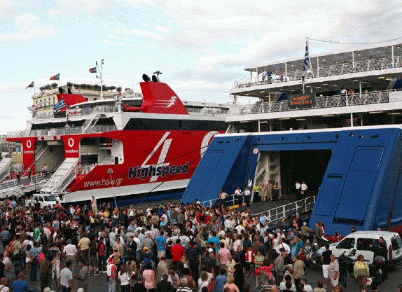 80 με 90% αναμένεται η πληρότητα των πλοίων φέτος τον Αύγουστο
