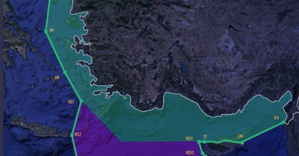 O τουρκικός χάρτης που «πυροδότησε» νέες εντάσεις