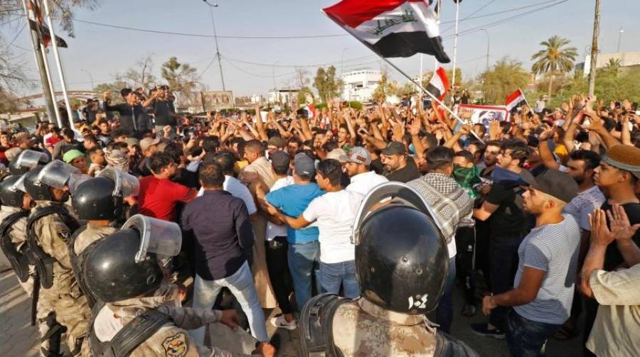 Ανησυχία ΟΗΕ για τις διαδηλώσεις στο Ιράκ - 44 νεκροί