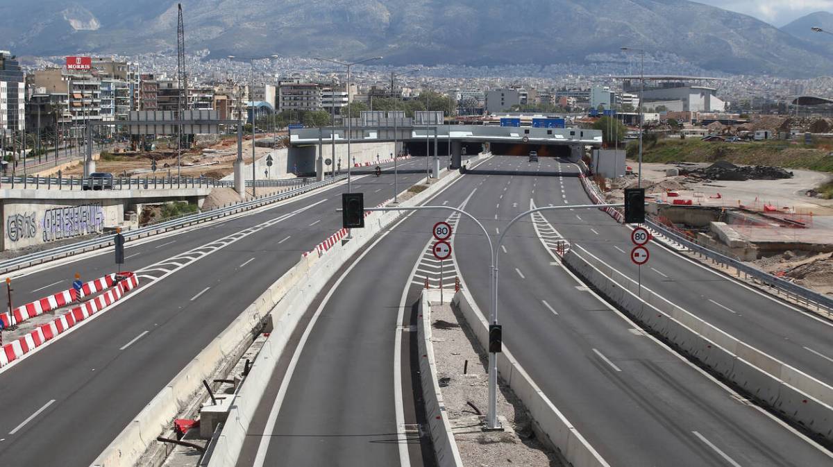 Τμηματική διακοπή κυκλοφορίας για έναν μήνα στη Λ. Ποσειδώνος