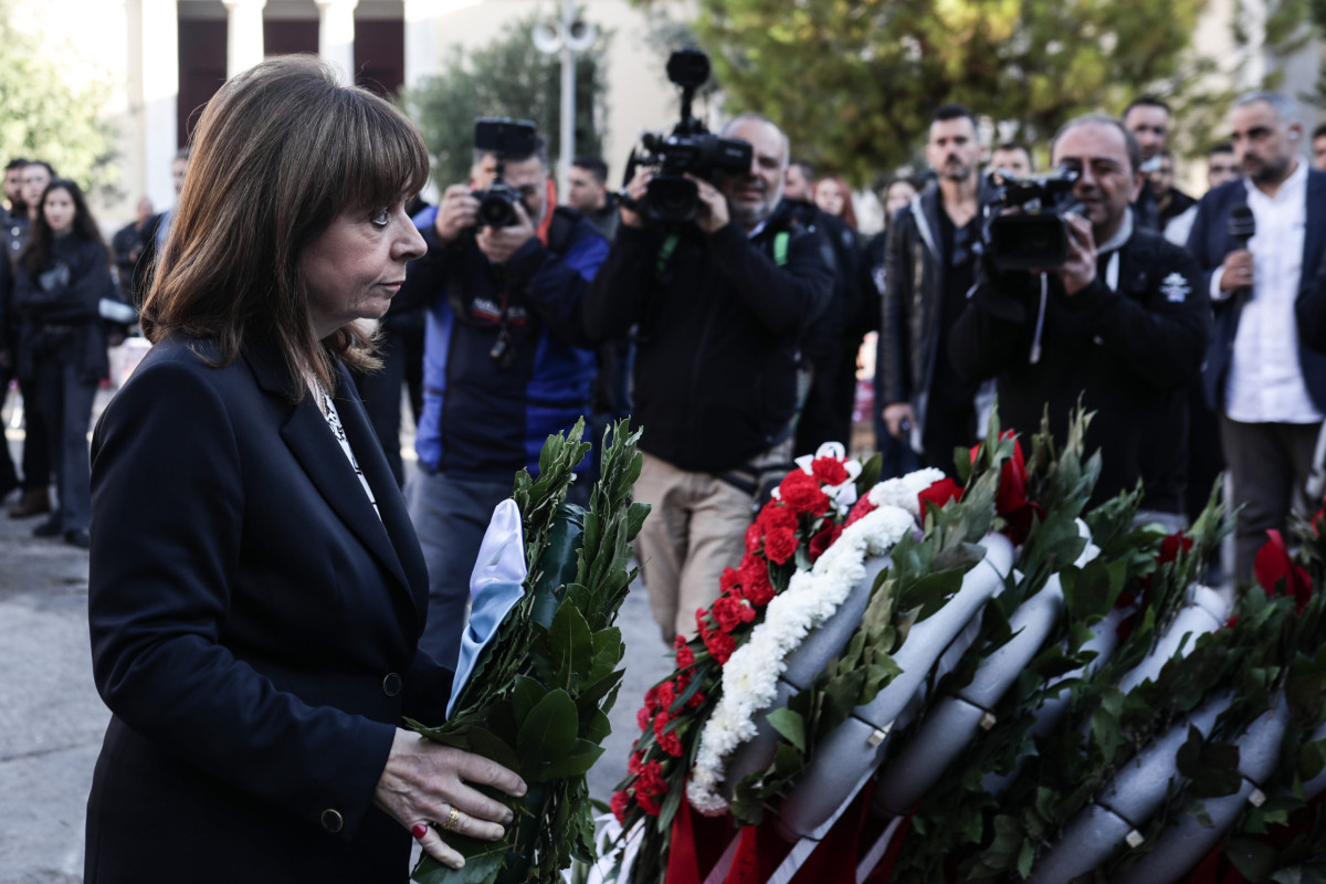 Σακελλαροπούλου: Το Πολυτεχνείο διατηρεί τον υψηλό του συμβολισμό