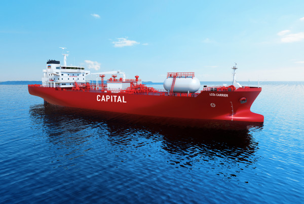Η Capital Gas παρήγγειλε δύο πλοία μεταφοράς υγρού CO2