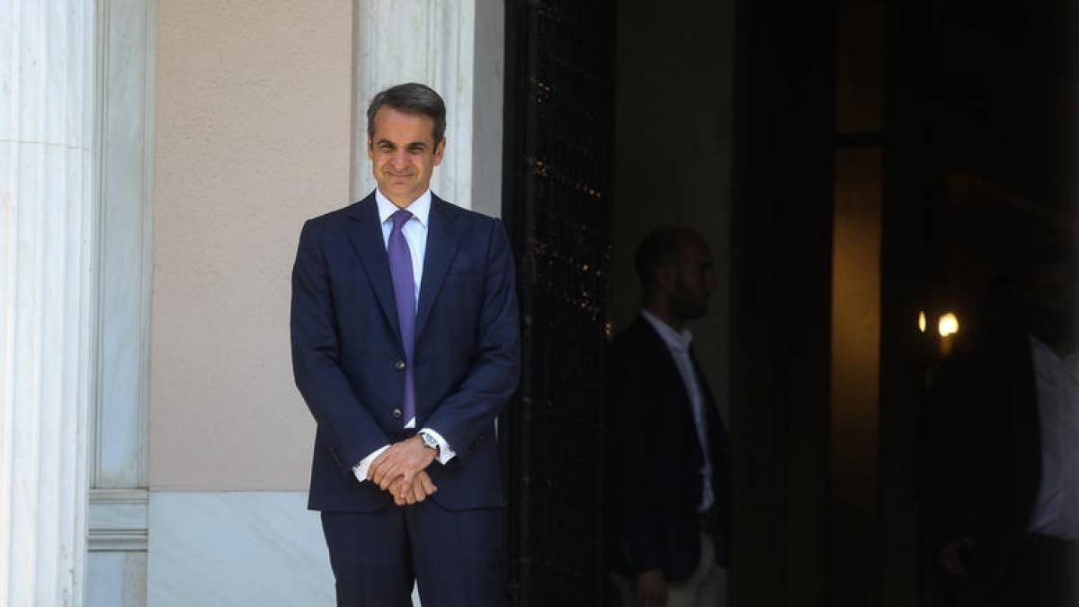 Συνάντηση Μητσοτάκη - νέων βουλευτών ΝΔ στο Μαξίμου