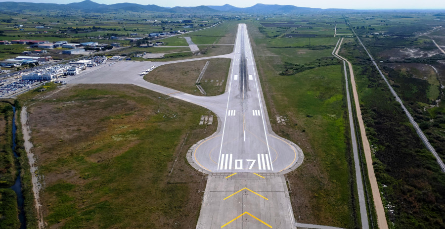 Νέες σύγχρονες διαγραμμίσεις σε κρατικά αεροδρόμια της ΥΠΑ