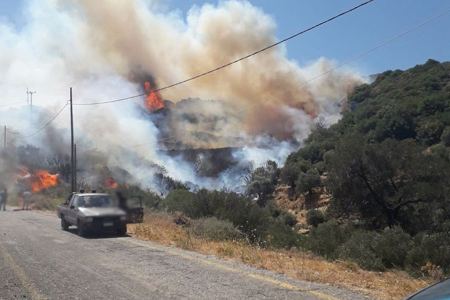 Σύλληψη για εμπρησμό από πρόθεση στα Χανιά