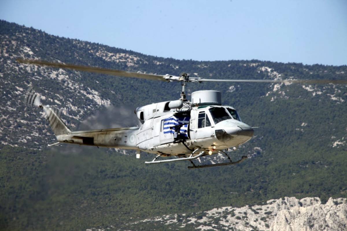 Κίναρος: Ελικόπτερο της Πολεμικής Αεροπορίας αναζητά την μοναδική κάτοικο