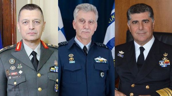 ΚΥΣΕΑ: Άλλαξαν και οι τρεις αρχηγοί των Γενικών Επιτελειών