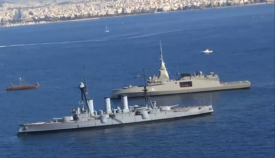 Όταν ο «Αβέρωφ» συνάντησε τον «Κίμωνα»