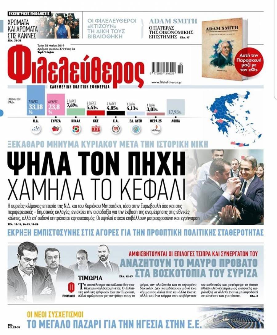Τρολάρει ο «Φιλελεύθερος»: «Αναζητούν το μαύρο πρόβατο στα βοσκοτόπια του ΣΥΡΙΖΑ»