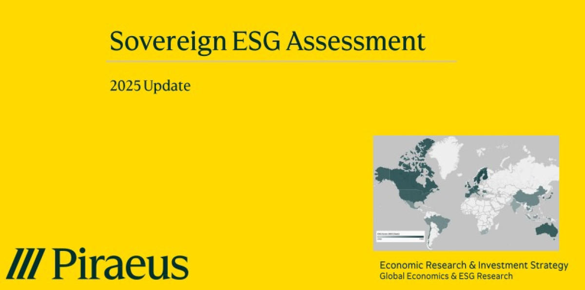 Πειραιώς: Οι χώρες με τις ισχυρότερες ESG επιδόσεις