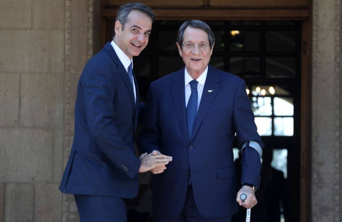 Τηλεφωνική επικοινωνία Mητσοτάκη- Αναστασιάδη