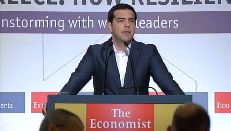 Τσίπρας - Economist: Όταν ξεσφίξουν οι θηλιές θα βάλω γραβάτες