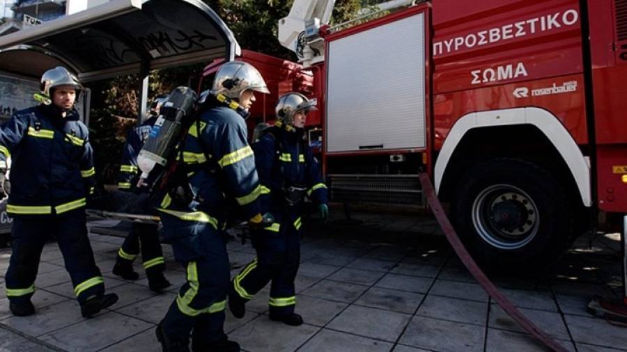 Πυρκαγιά στη Μεταμόρφωση Χαλκιδικής