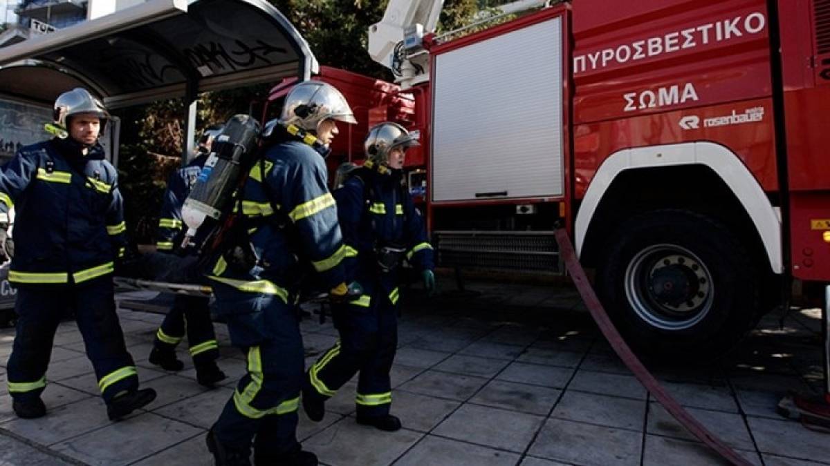 Πυρκαγιά στη Μεταμόρφωση Χαλκιδικής