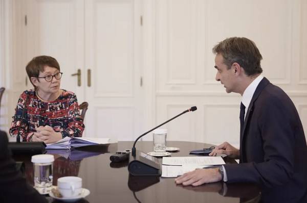 Συνάντηση Μητσοτάκη με επικεφαλής EBRD-Επί τάπητος οι συνέπειες του πολέμου