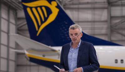 Ryanair: Αισιοδοξία Ο’Λίρι για την επίλυση της διαμάχης διοίκησης-πιλότων