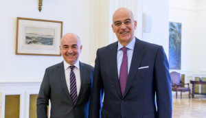 Συνάντηση Ν. Δένδια με τον νέο πρέσβη της Αργεντινής