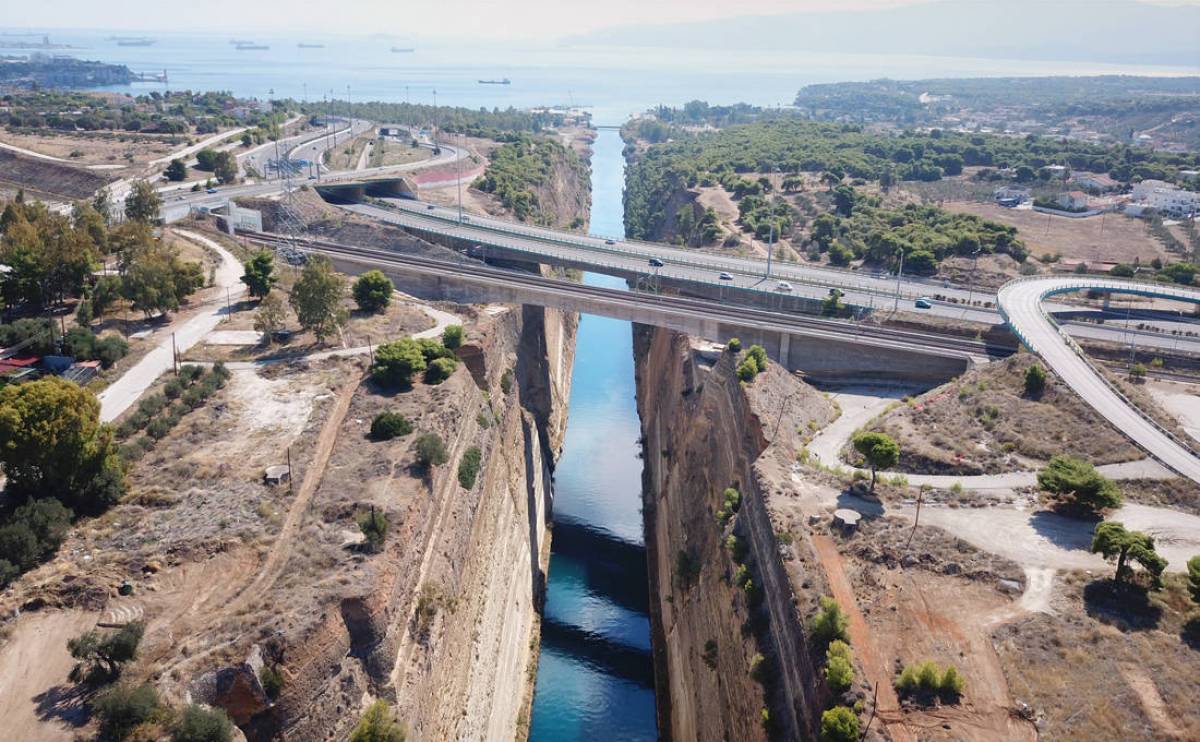 Χρηματοδότηση 9 εκατ. ευρώ για την αποκατάσταση της Διώρυγας Κορίνθου
