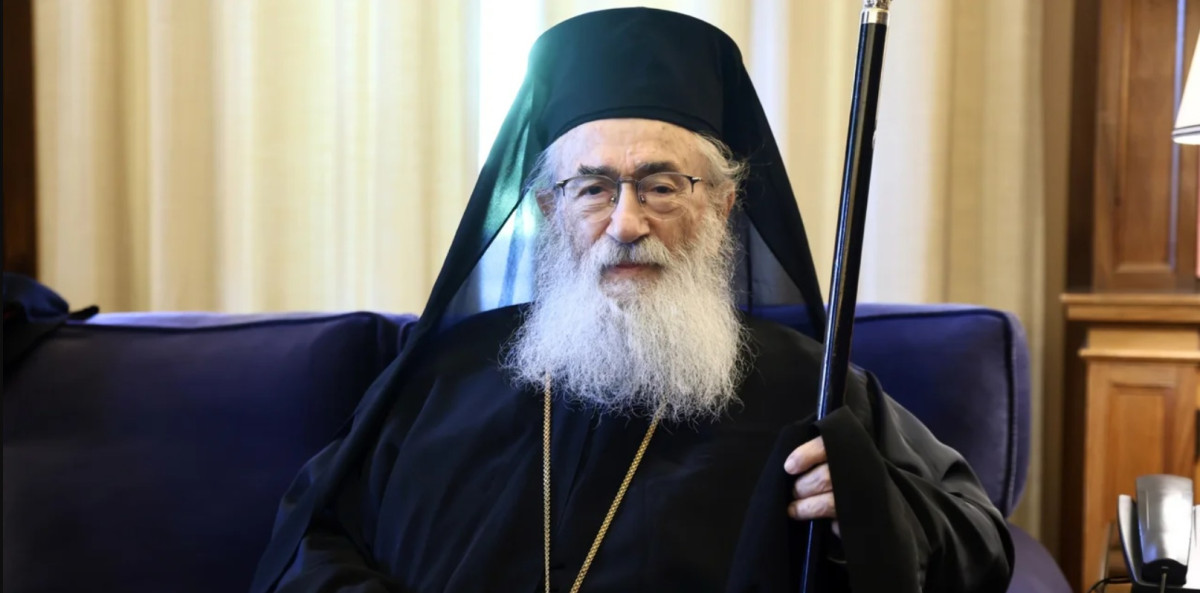 Αρχιεπίσκοπος Δαμιανός: Παραιτείται στις 12/9 από την Ηγουμενία της Μονής Σινά