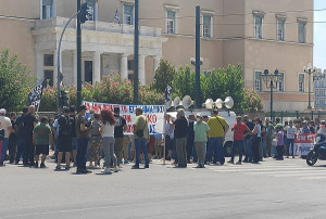 Συγκέντρωση εργαζομένων της ΛΑΡΚΟ- Ζητούν απόσυρση της τροπολογίας