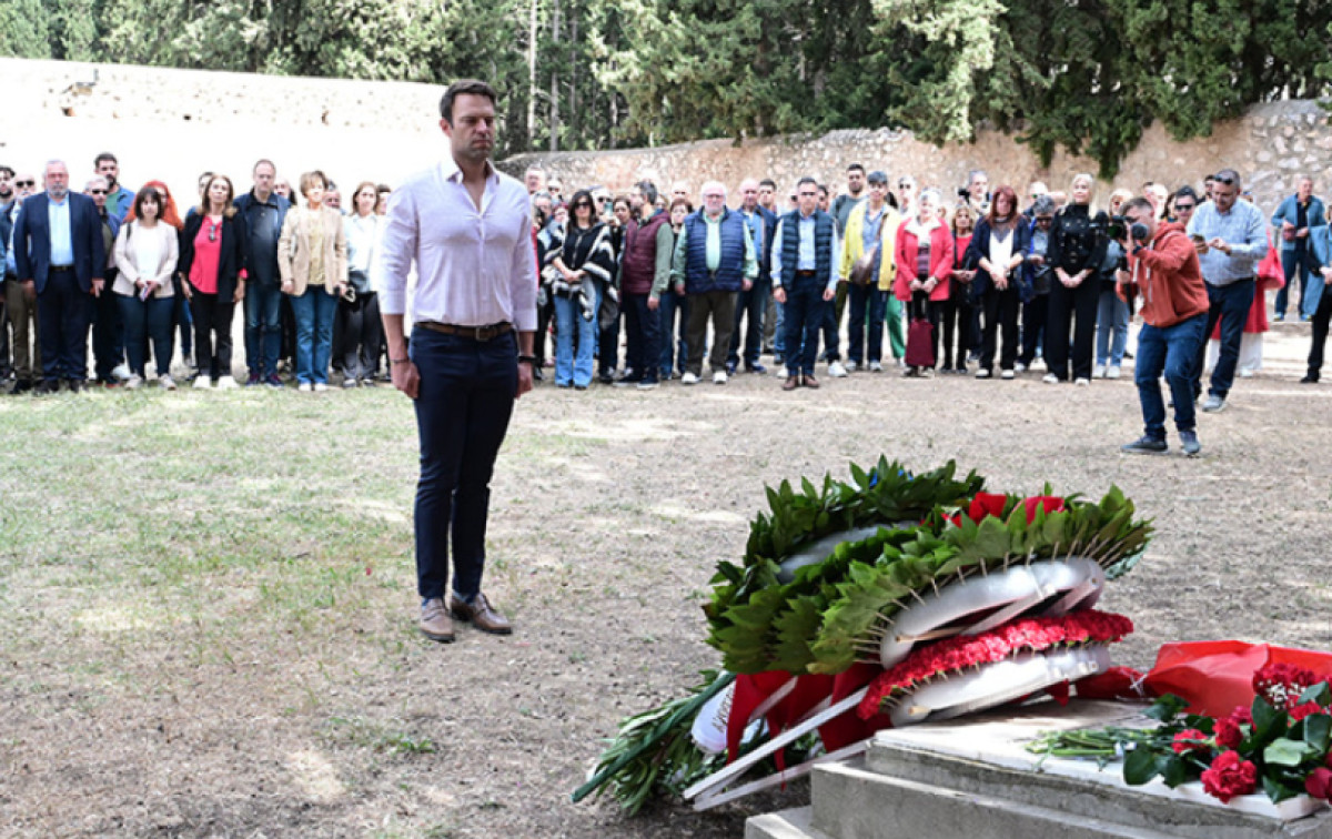 Στο Σκοπευτήριο της Καισαριανής για την Πρωτομαγιά ο Κασσελάκης