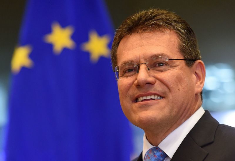 Ο Maros Sefcovic προωθεί την Ενεργειακή Ένωση στην Αθήνα