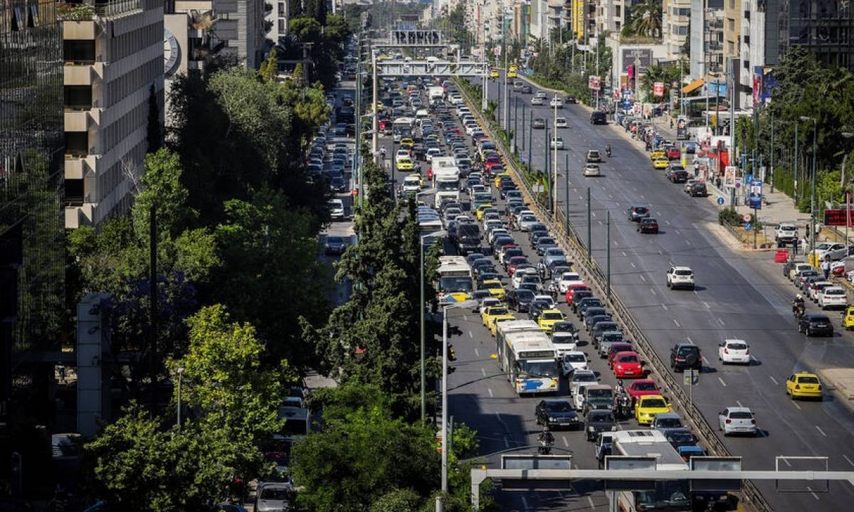 Κυκλοφοριακές ρυθμίσεις στο κέντρο της Αθήνας την Τρίτη
