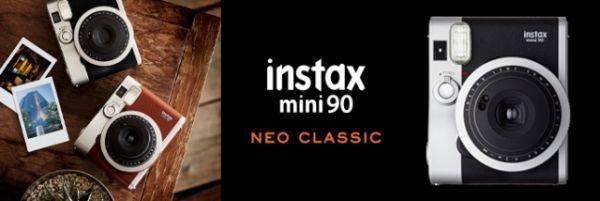 Kερδίστε μια εκπληκτική instax mini 90 κάμερα σε μαύρο χρώμα!