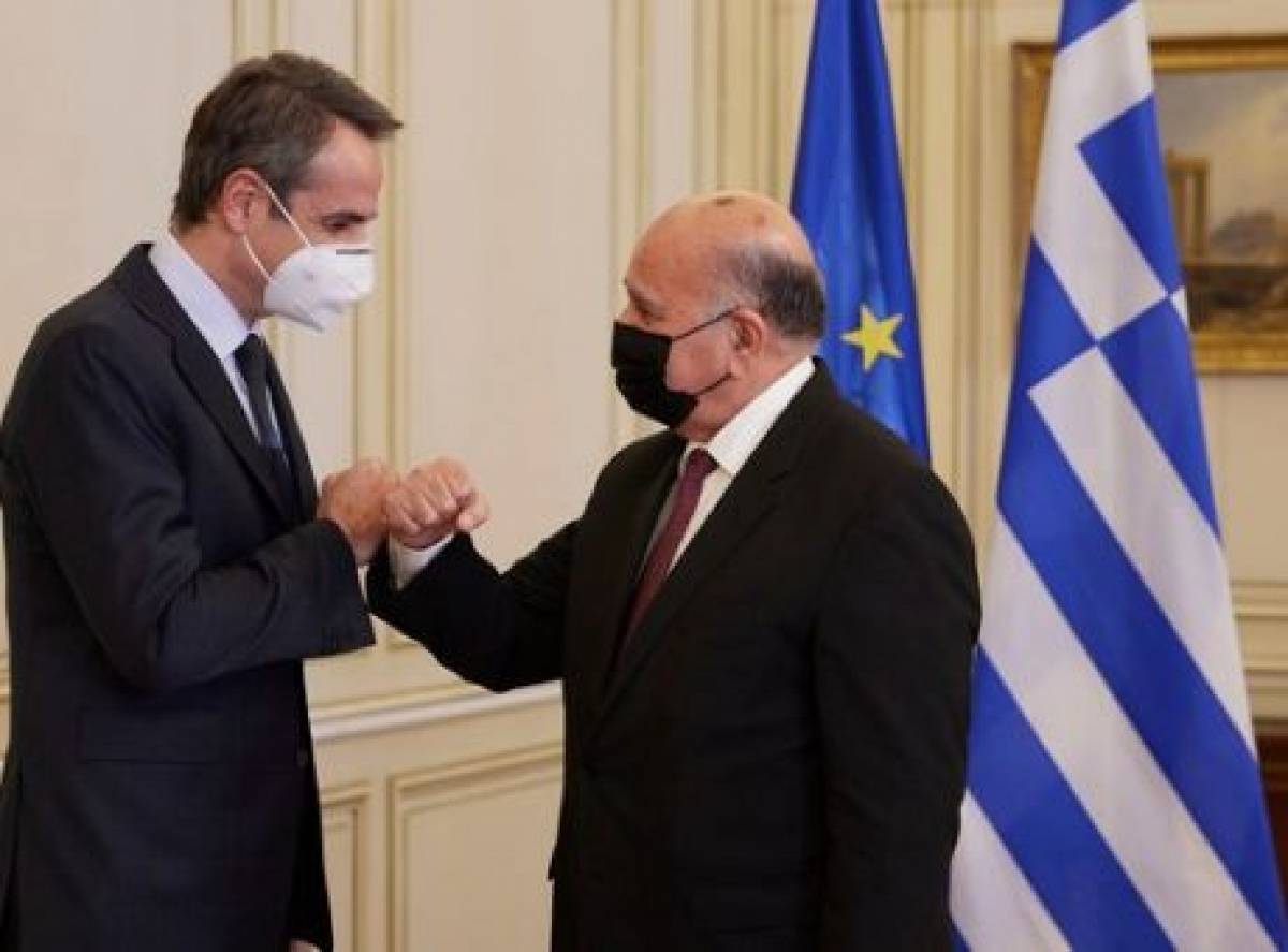 Τι συζήτησε ο Μητσοτάκης με τον Ιρακινό ΥΠΕΞ
