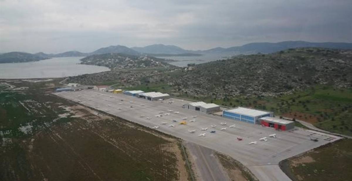 Αναγκαστική προσγείωση αεροσκάφους στο αεροδρόμιο των Μεγάρων