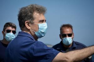 Πέντε συλλήψεις για τον εμπρησμό της Μόριας ανακοίνωσε ο Χρυσοχοΐδης