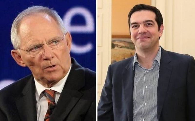"Ντιμπέιτ" Τσίπρα-Σόιμπλε στο Νταβός