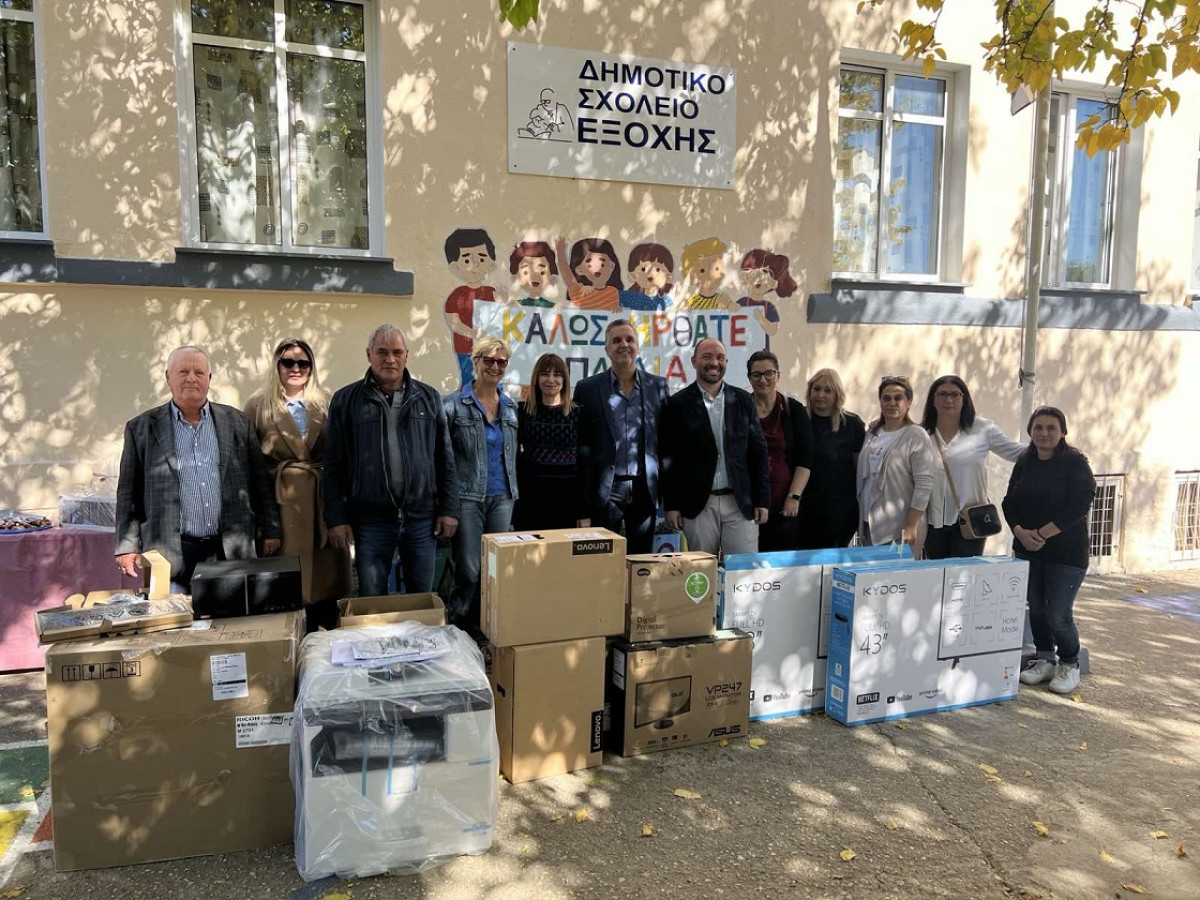 Sunlight Group: Υποστηρίζει σχολεία της Α.Μακεδονίας-Θράκης με δωρεά τεχνολογικού εξοπλισμού