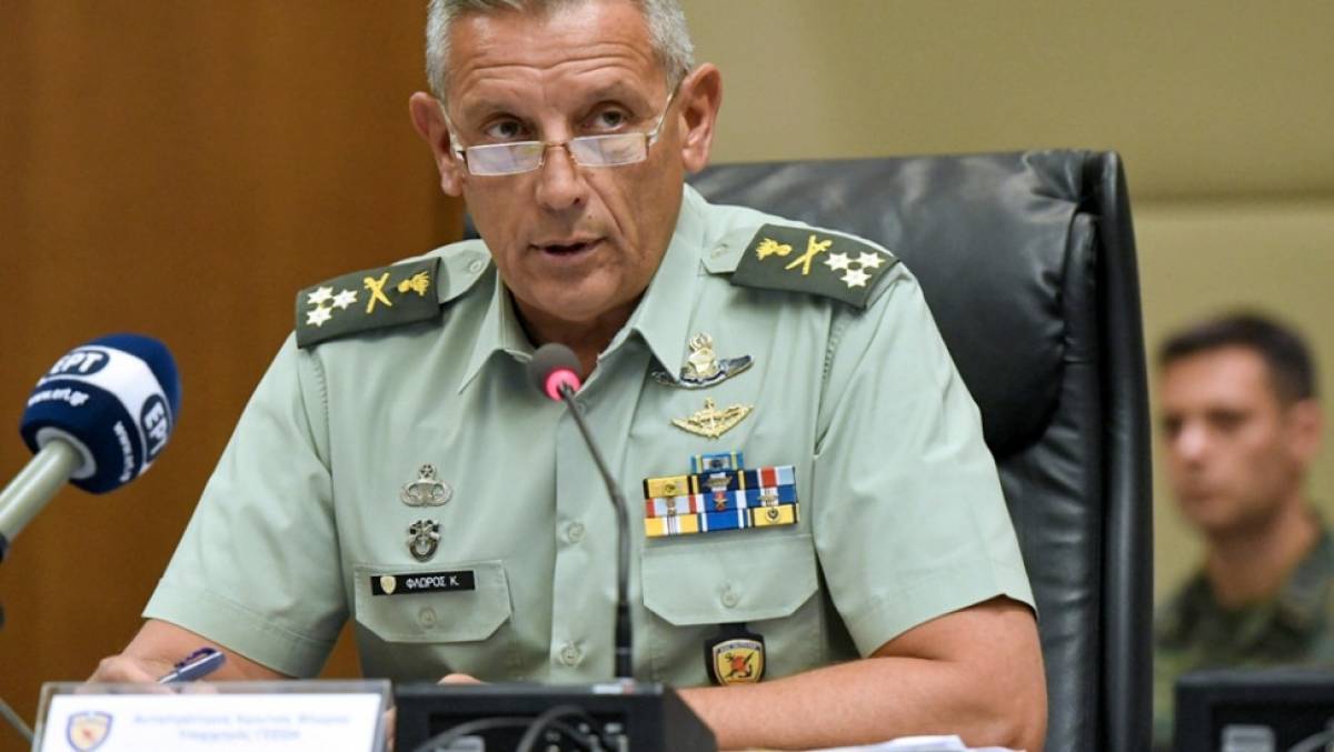 Αρχηγός ΓΕΕΘΑ:Όσοι επιβουλεύονται την εθνική κυριαρχία θα «το πληρώσουν ακριβά»
