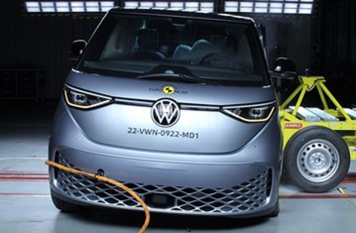 Το Volkswagen ID. Buzz, όπως και το νέο Volkswagen Amarok, βαθμολογούνται με 5 αστέρια στις δοκιμές πρόσκρουσης Euro NCAP