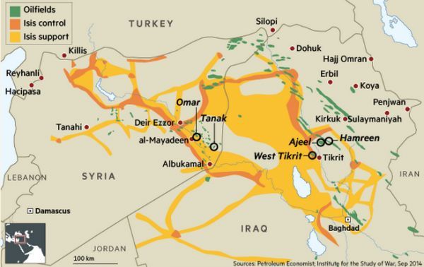 Πετρέλαιο στις μηχανές του ISIS – To κοινό μυστικό ενός δικτύου λαθρεμπορίας