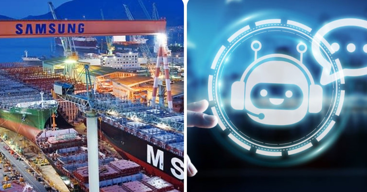 Το ναυπηγείο Samsung Heavy εντάσσει ένα chatbot στις εργασίες του