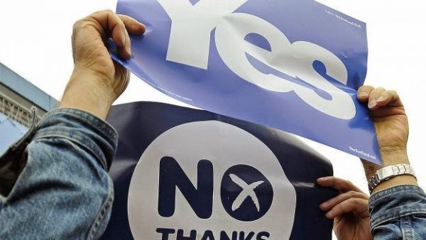Μπροστά με 54% το «ναι» στην ανεξαρτησία της Σκωτίας