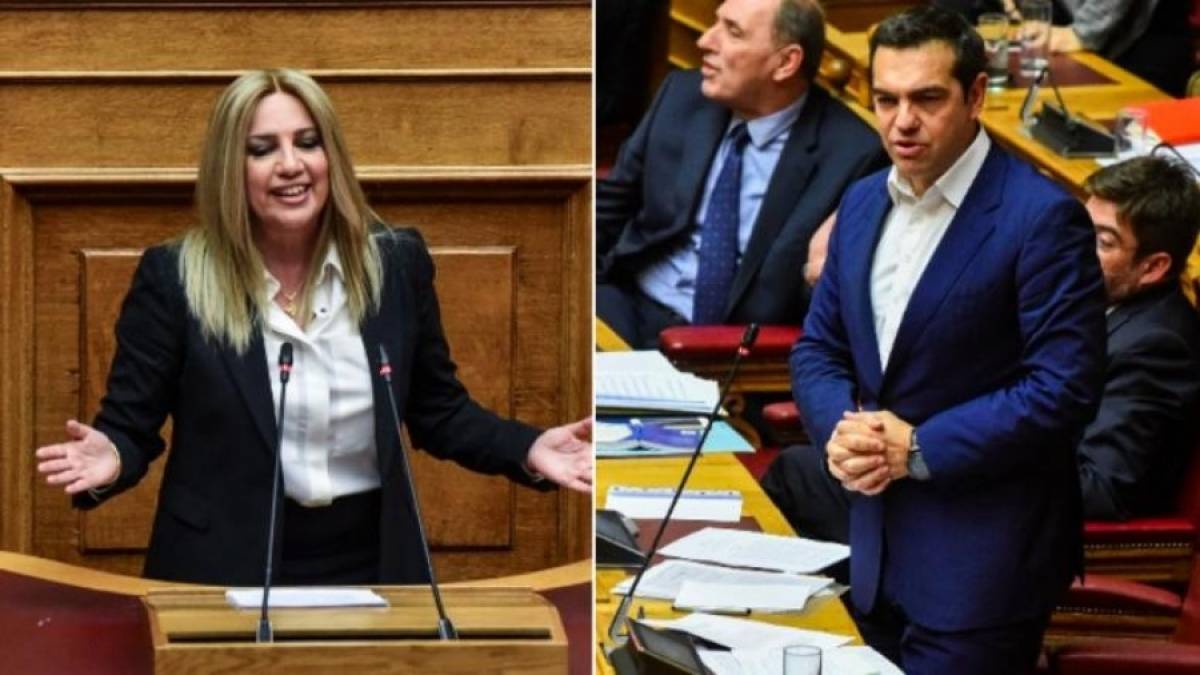 «Φαγώθηκαν» στη Βουλή Τσίπρας-Γεννηματά