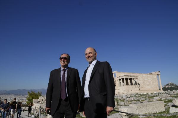 Μοσκοβισί: Η Ελλάδα αποτελεί αναπόσπαστο μέλος της ζώνης του ευρώ