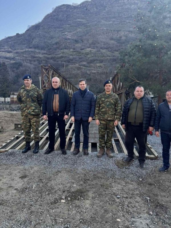 ΥΠΕΘΑ: Τοποθέτηση γεφυρών σε περιοχές της Αρμενίας