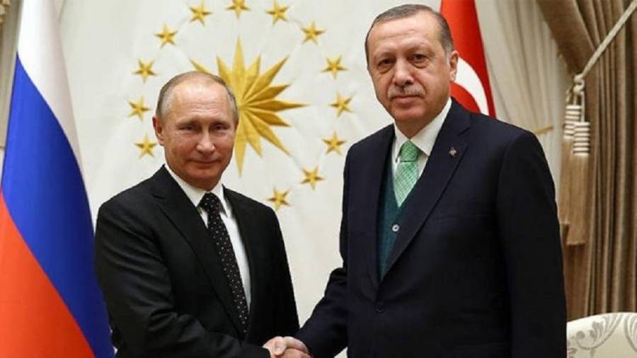 Προσεχώς επίσκεψη του Ερντογάν στη Ρωσία-Τηλεφωνική επικοινωνία με Πούτιν