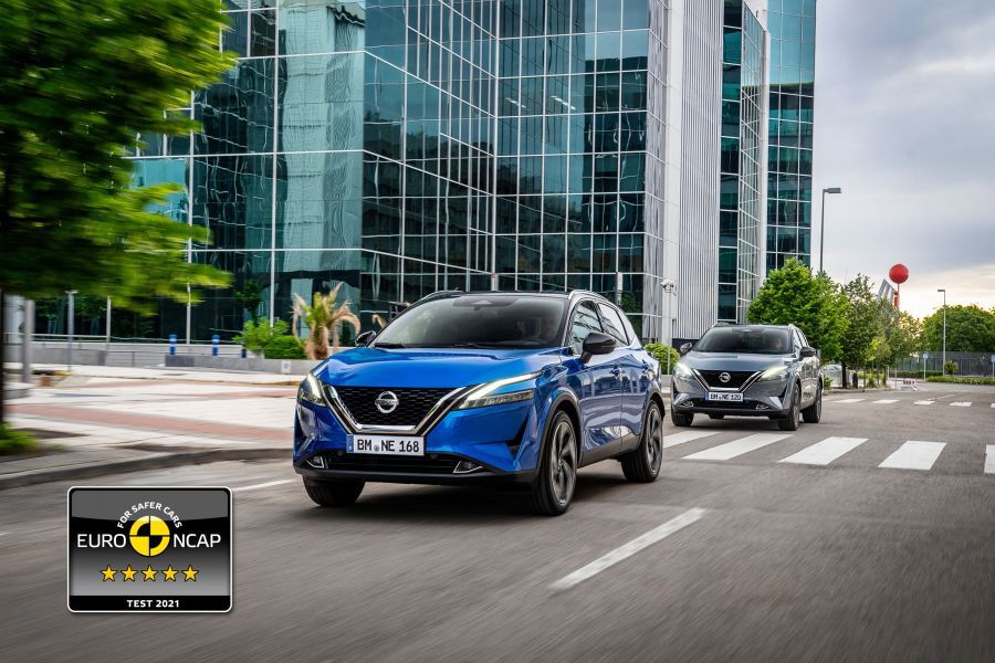 Κορυφαία βαθμολογία ασφαλείας για το νέο Nissan Qashqai στο Euro NCAP 2021