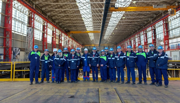 Η Naval Group υποδέχτηκε στο ναυπηγείο της 13 ελληνικές εταιρείες
