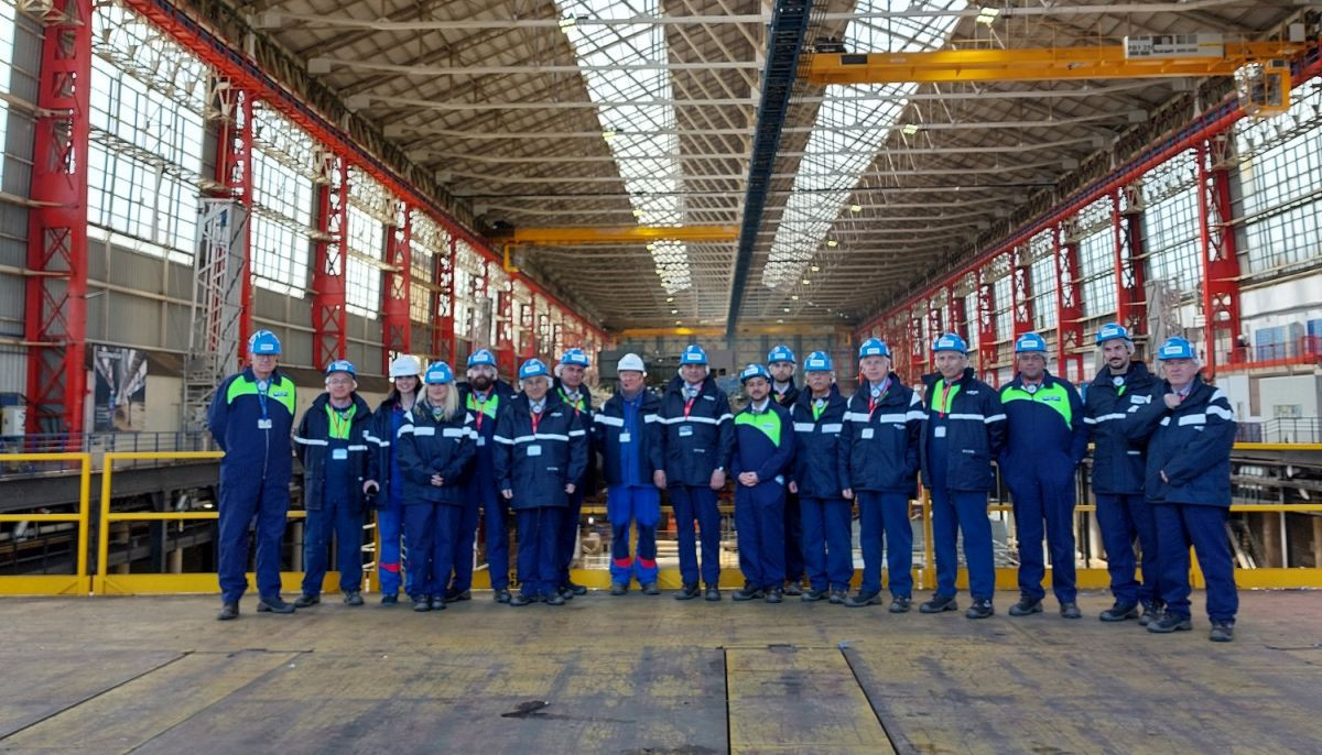 Η Naval Group υποδέχτηκε στο ναυπηγείο της 13 ελληνικές εταιρείες