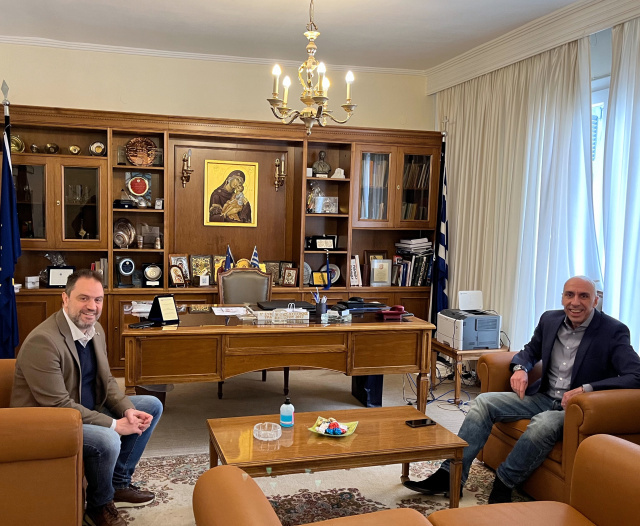 Συνάντηση Μπρατάκου με τη ΔΕ του Επιμελητηρίου Κοζάνης